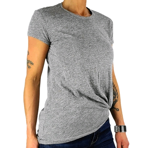 Stateside Twist Top Size X Small Grey - Picture 6 of 6